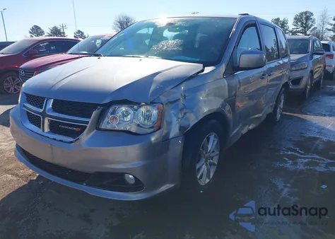 2019 Dodge Grand Caravan Sxt из США, поврежденный, VIN 2C4RDGCG3KR648230